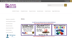 Desktop Screenshot of blankkoozies.com